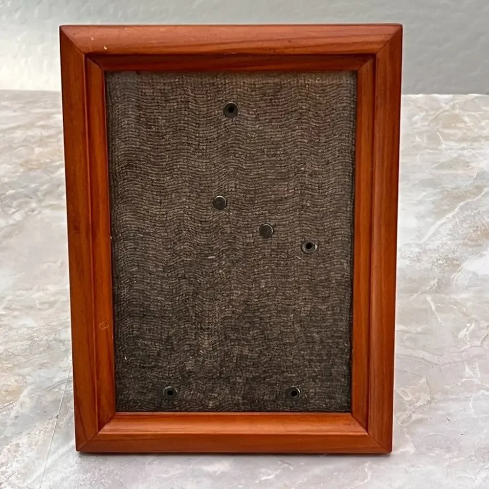 Solid Wood Picture Photo Frame Free Standing 5